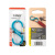 Aluminum double-sided carabiner with S-Biner SlideLock safety lock, Nite Ize, #3, blue