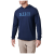 Hooded LS Tee, 5.11, Pacific Navy, 2XL