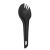 Wildo Spork outdoor cutlery, Helikon, Black