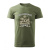 Hunting T-shirt English Springer Spaniel, Mars & Arms, Khaki L