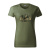 Hunting T-Shirt Welsh Terrier, Mars & Arms, women's, Khaki, L