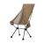 Traveler Enlarged Lightweight Chair, Helikon, Coyote