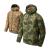 Reversible Wolfhound Hoodie Jacket, Helikon, Mitchell Camo Leaf / Mitchell Camo Clouds, XS