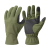 Lizard Grip Gloves, Helikon, Olive Green, S