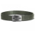 Regal Belt, Pentagon, Olive Green, Silver Buckle