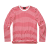 Tričko s dlouhým rukávem Jerseyshirt Stripe Longsleeve, Brandit, Červené, M