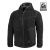 Ianos Sherpa 2-in-1 Reversible Fleece Jacket, Pentagon, Black / Wolf Grey, 2XL