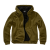 Sweatjacket Teddylining, Brandit, Olive, 3XL