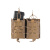 Top Flex Open MOLLE Pouch for 2 Rifle Magazines, Mil-Tec, Dark Coyote