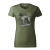 Myslivecké tričko Český fousek, Mars & Arms, dámské, khaki, S