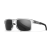 WX APEX Sunglasses, Wiley X®, CAPTIVATE™ Grey, Gloss Crystal Clear