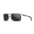 WX AXE Sunglasses, Wiley X®, CAPTIVATE™ Grey, Gloss Crystal Clear