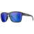 WX TREK Sunglasses, Wiley X®, CAPTIVATE™ Polarized Blue Mirror, Gloss Crystal Dark Grey
