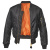 Men's winter jacket MA1, Brandit, Black, 3XL