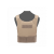 Covert Plate Carrier CPC, Warrior, Coyote, without pouches