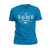 Vintage Real Steel T-Shirt, Warrior, Caribbean Blue, L