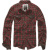 Men's shirt Checkshirt Duncan, Brandit, Red / Brown, XL
