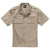 Men's US shirt, short sleeve, Brandit, Beige, S