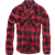 Pánská košile Check Shirt, Brandit, černo-červená, M