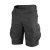 CPU Shorts - PolyCotton Ripstop, Helikon, Black, M