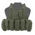 Ricas Compact Elite Ops Plate Carrier, Warrior, Olive, AR15