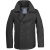 Pea Coat men's coat, Brandit, Black, L