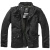 Men's winter jacket Britannia, Brandit, Black, 5XL