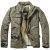 Men's winter jacket Britannia, Brandit, Olive, XL