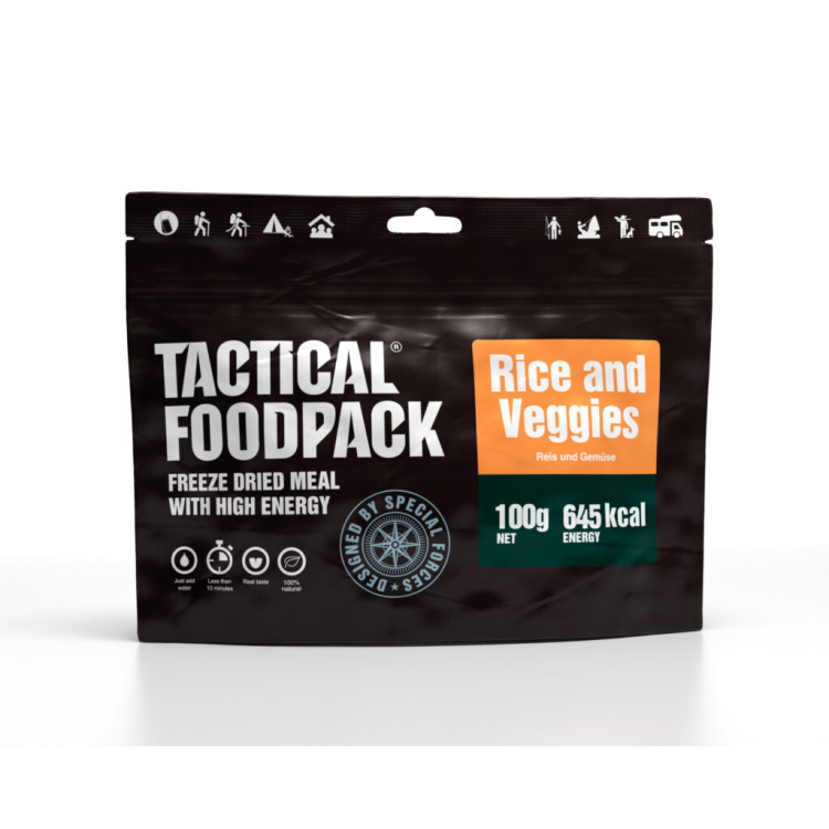 Rice and Veggies, Tactical Foodpack