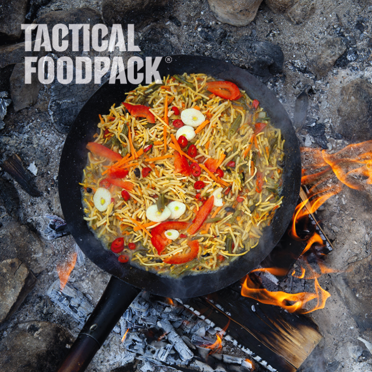 Dehydrované jídlo - zelenina s nudlemi, Tactical Foodpack