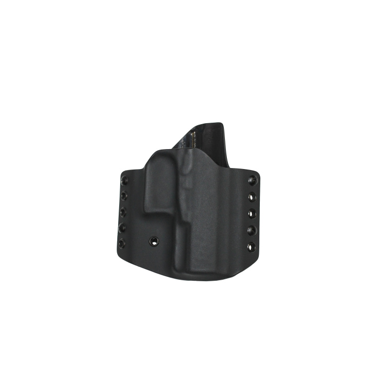Kydex pouzdro pro Walther PPQ M2 4″, pravé, poloviční sweatguard, černé, RH Holsters