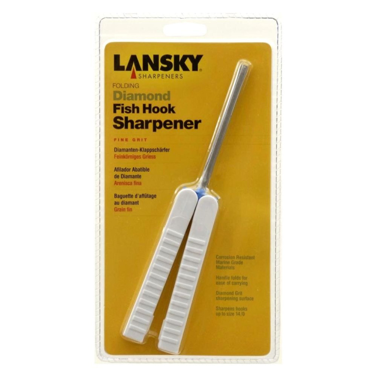 Folding Diamond Fish Hook Sharpener, Lansky