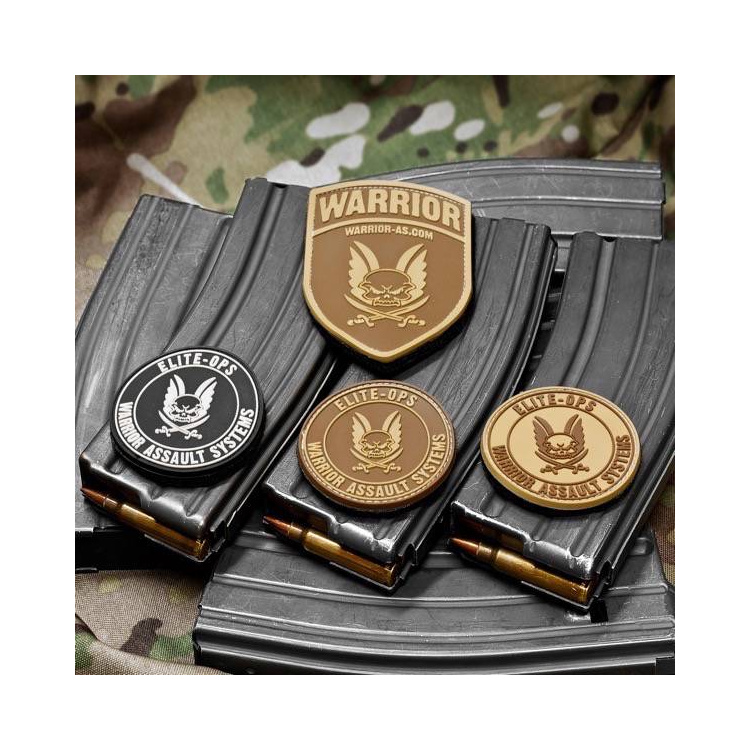 PVC Patch Logo Shield, Warrior