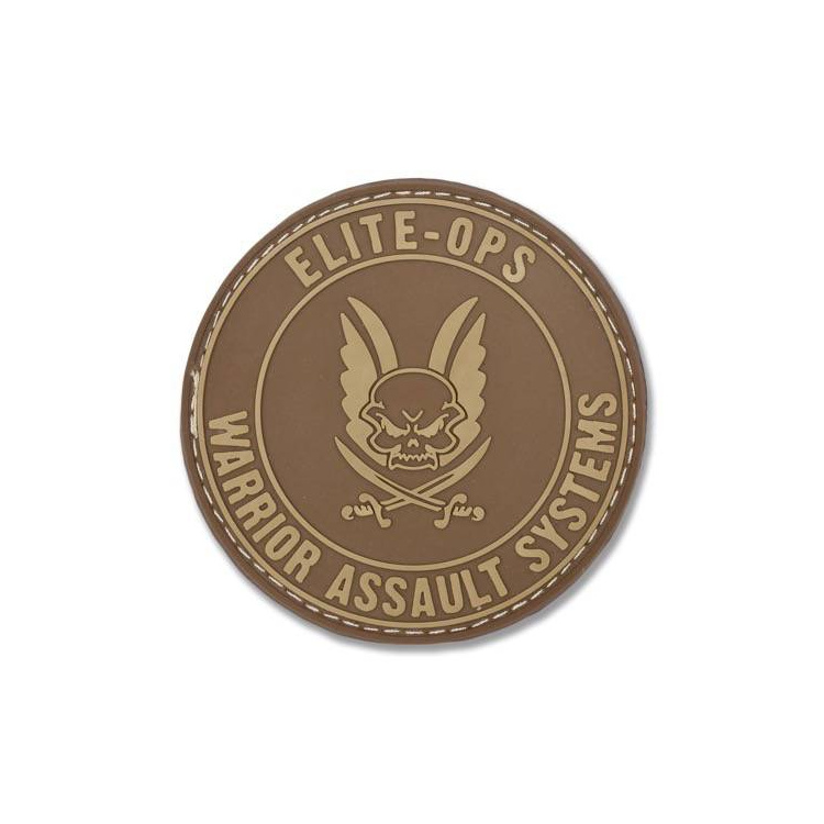 PVC Patch Logo Shield, Warrior