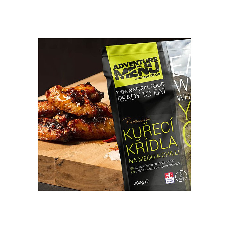 Kuřecí křídla na medu a chilli, Adventure Menu - Kuřecí křídla na medu a chilli, Adventure Menu