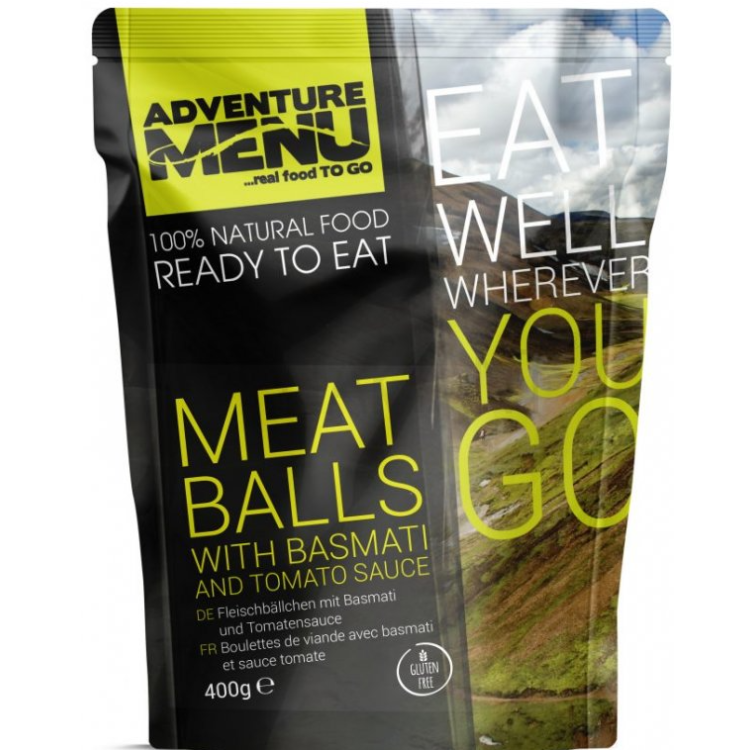 Meatballs with Basmati and Tomato Sauce, Adventure Menu