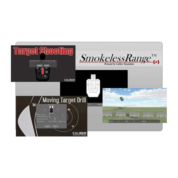 Laserová střelnice LA Smokeless Range 2.0, Laser Ammo
