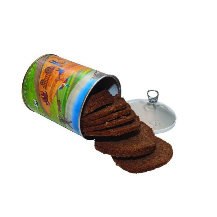 Durable wholemeal rye bread in a can, 500 g, Arpol