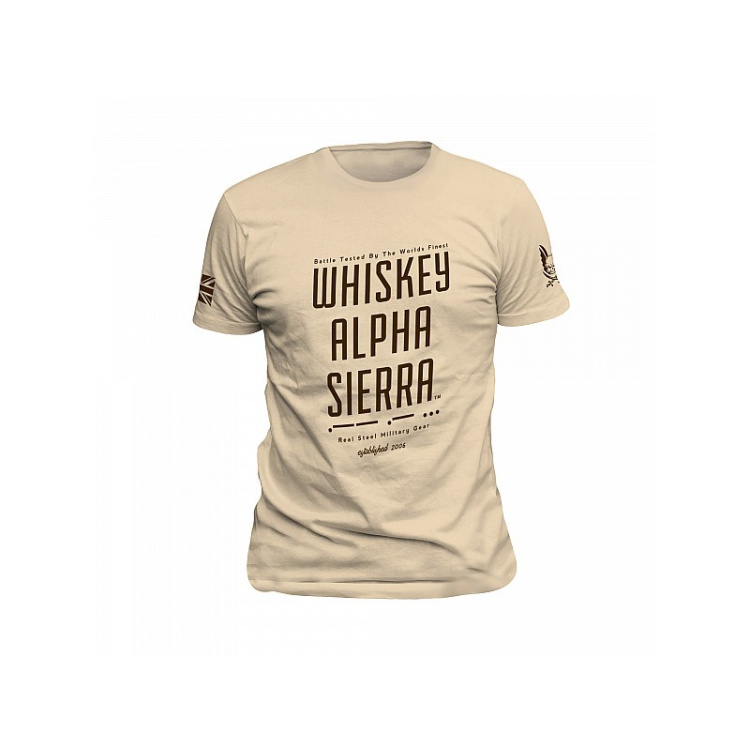 Tričko Whiskey Alpha Sierra, Warrior - Warrior Whiskey Alpha Sierra triko