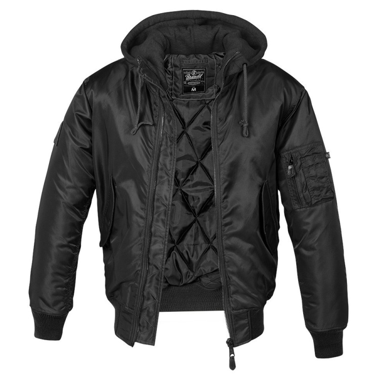 Men&#039;s winter jacket MA1 Sweat Hooded, Brandit