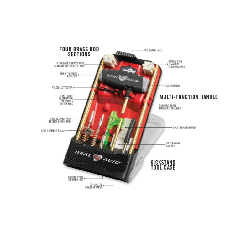 Čistící sada Real Avid Gun Boss Pro, AR15