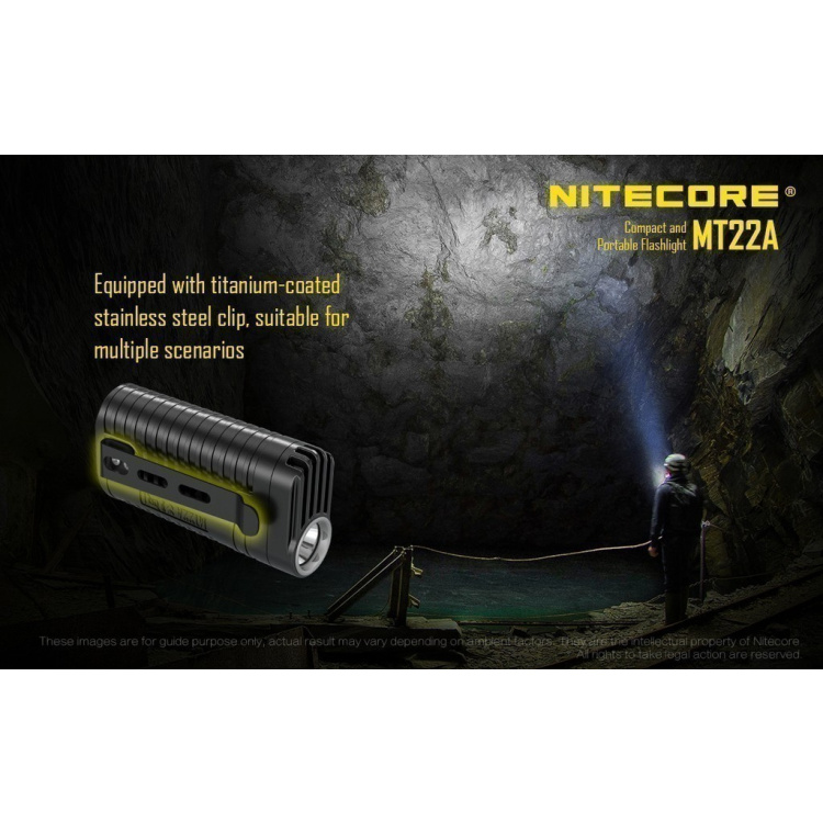Svítilna NiteCore MT22A - Svítilna NiteCore MT22A