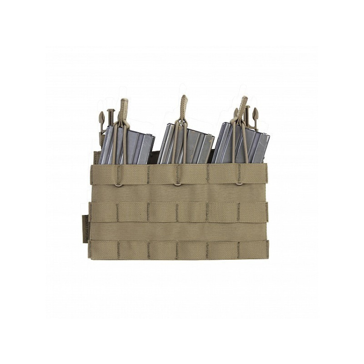 Removable front panel for Recon and LPC plate carrier, Warrior