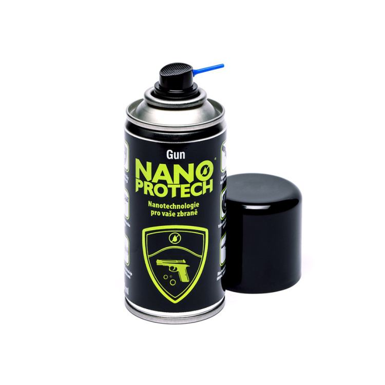 Čistící, mazací a antikorozní sprej Nanoprotech Gun, 150 ml