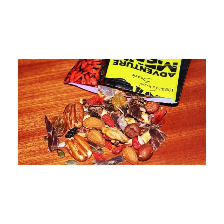 Trail Mix - goji, hovězí jerky, pekanové ořechy, 100 g, Adventure Menu