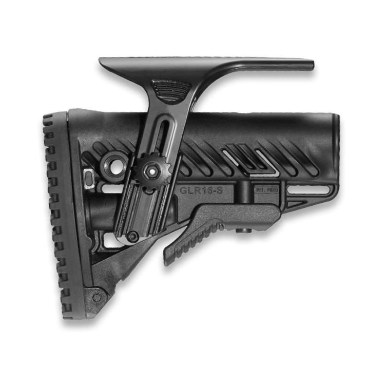 GLR1 Stock Cheek Rest, Black, FAB Defense