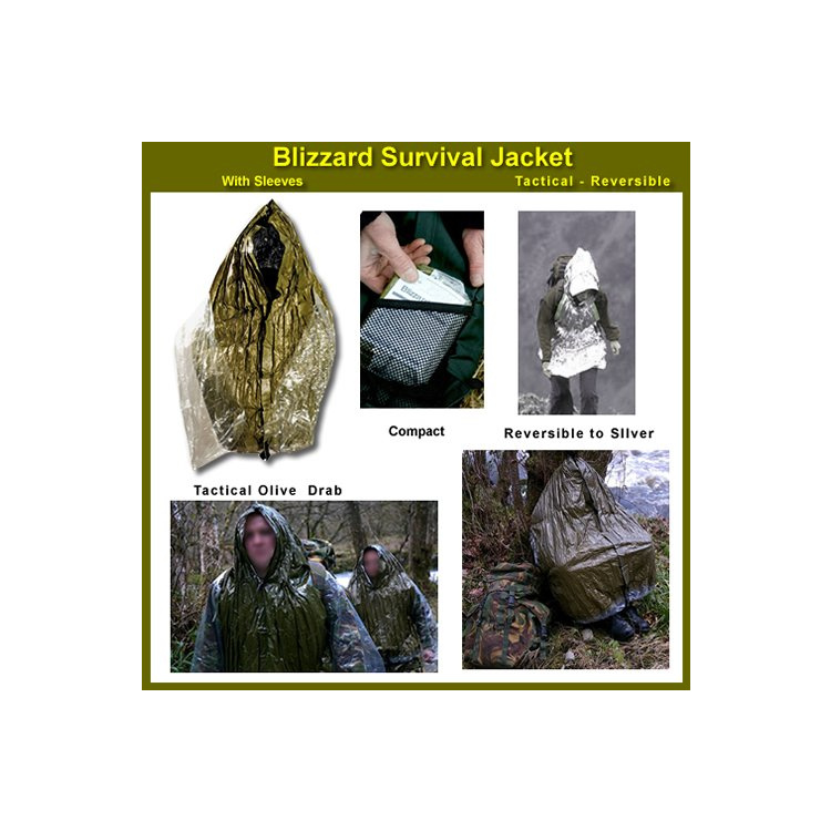 Blizzard Survival Jacket - Tactical, Solkoa
