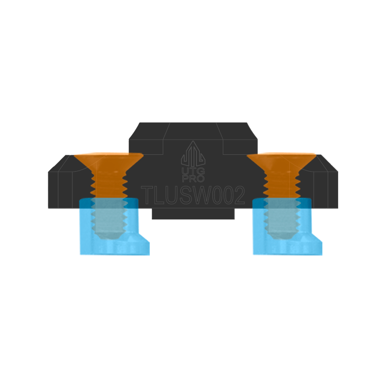 UTG PRO adaptér na popruh, QD, pro Keymod - UTG PRO Keymod Standard QD Sling Swivel Adaptor