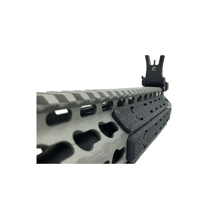 UTG nízkoprofilová krytka pro Keymod, 5,5″, černá, balení 7ks - UTG Low Profile Keymod Rail Panel Covers, 5.5” Black, 7/Pack