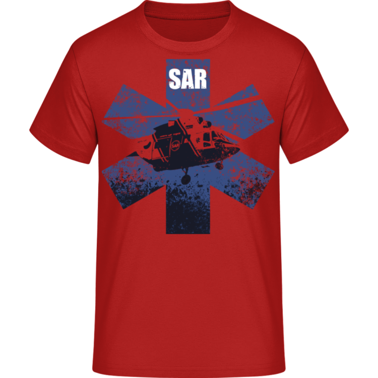 Pánské triko SAR, červené, Forces Design